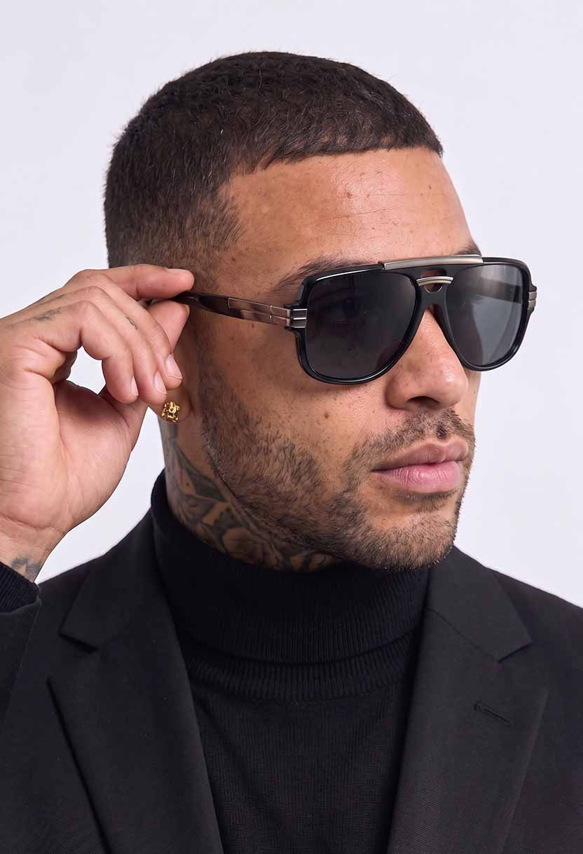 EMPIRE Black sunglasses #color_black