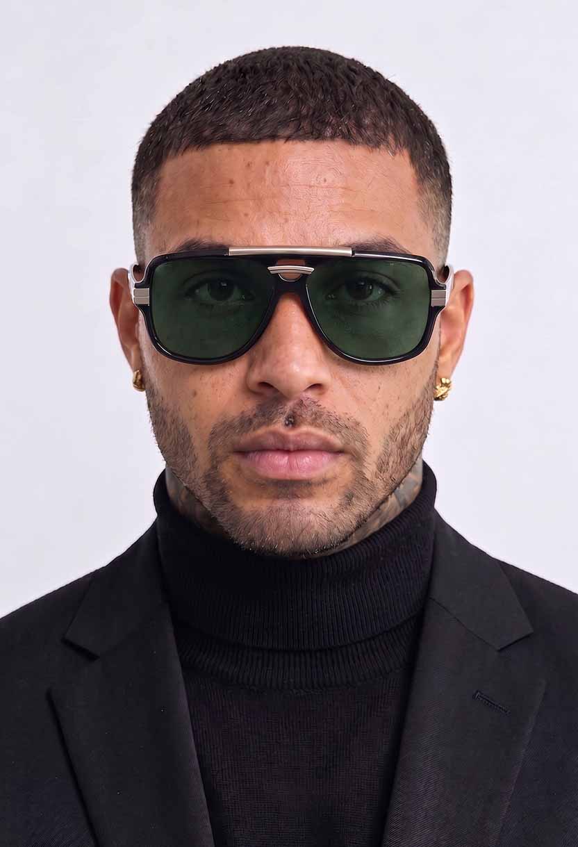 EMPIRE Green sunglasses #color_green