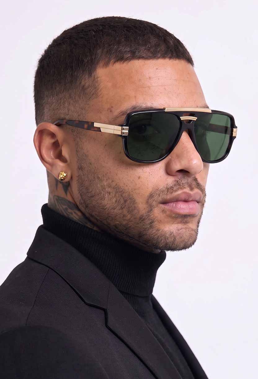 EMPIRE Green sunglasses #color_green