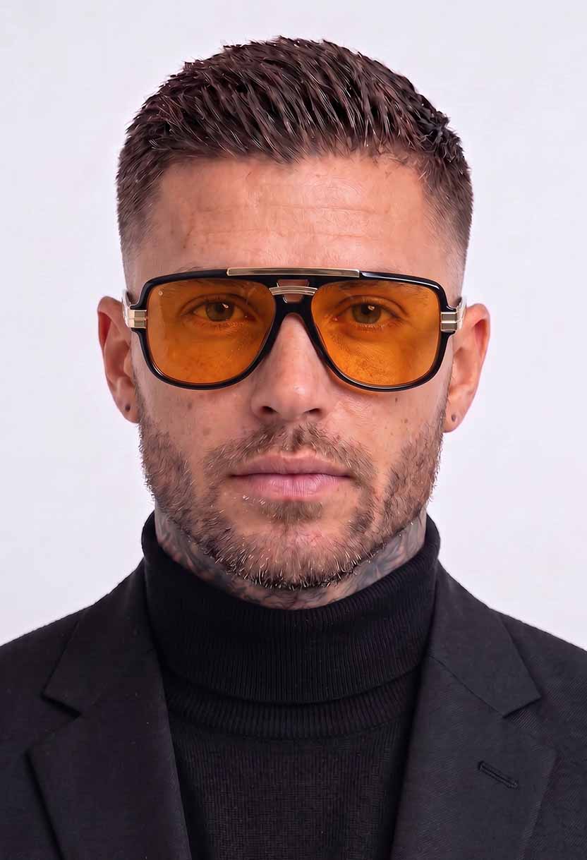 EMPIRE Orange sunglasses #color_orange
