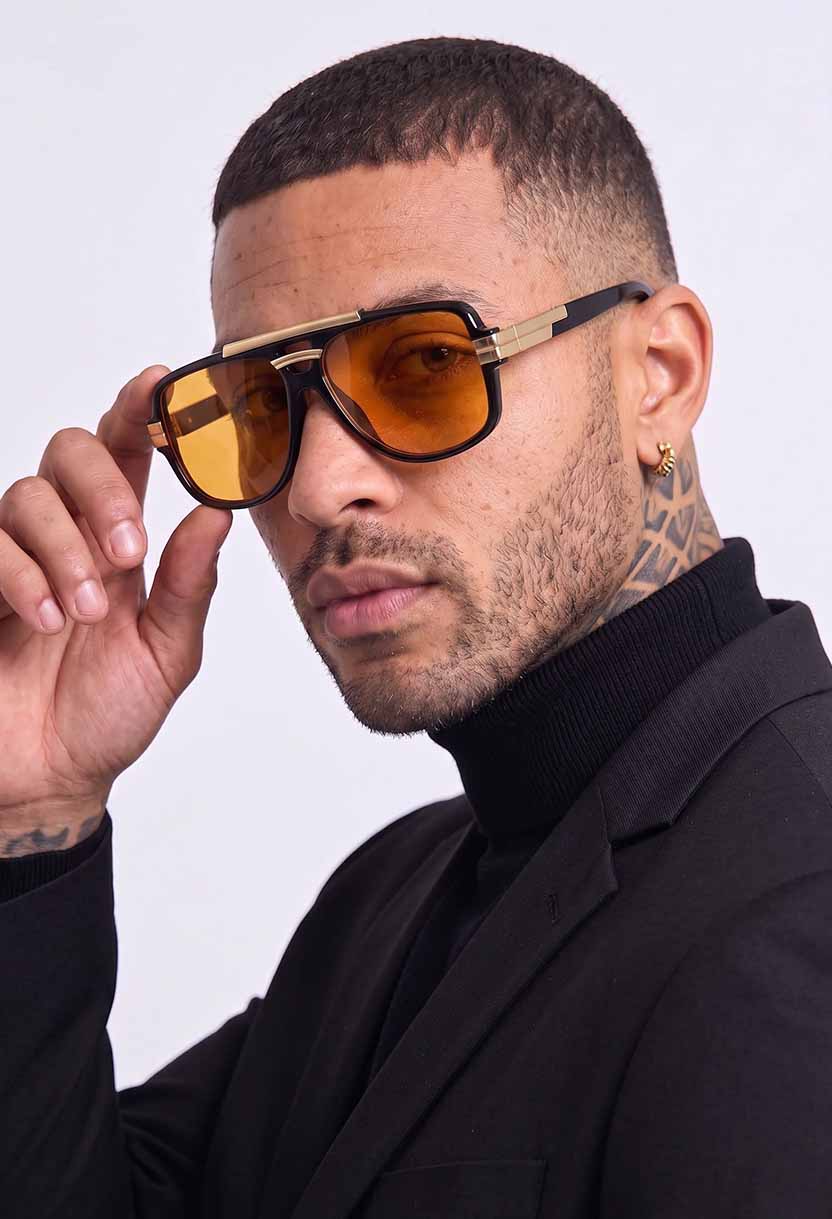 EMPIRE Orange sunglasses #color_orange