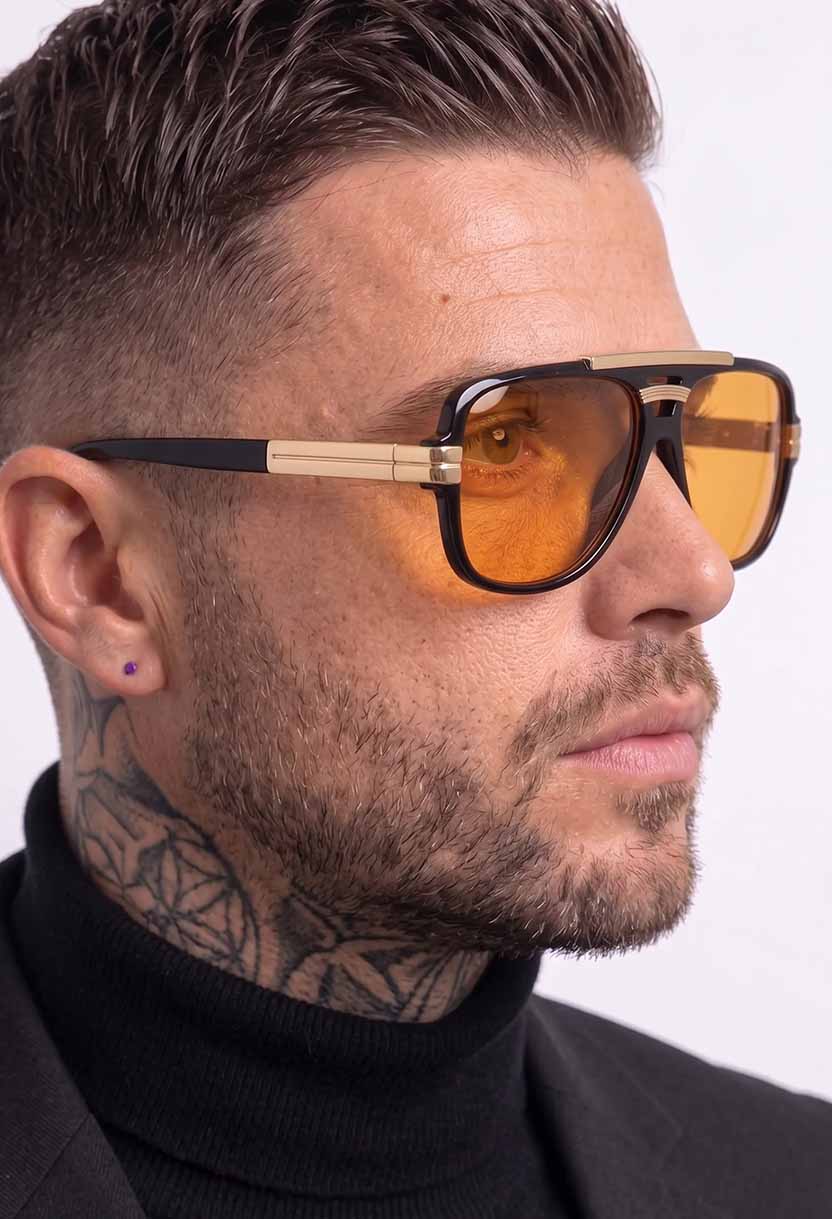EMPIRE Orange sunglasses #color_orange