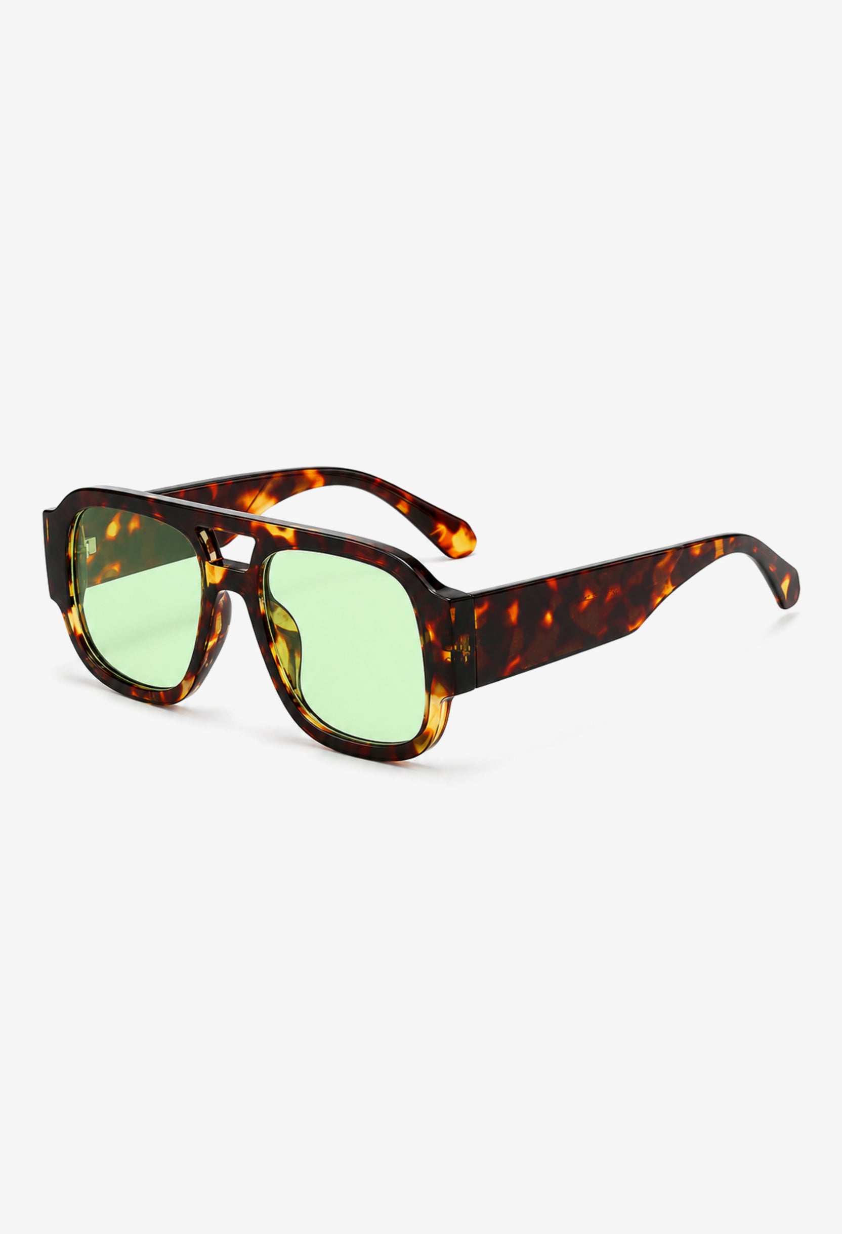 HERA Green/Leopard sunglasses #color_green-leopard