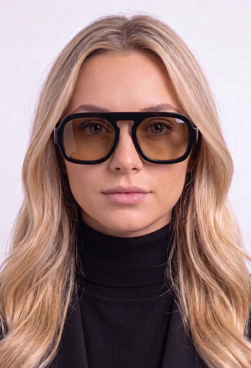 BOHEMIA Black/Brown sunglasses #color_black-brown