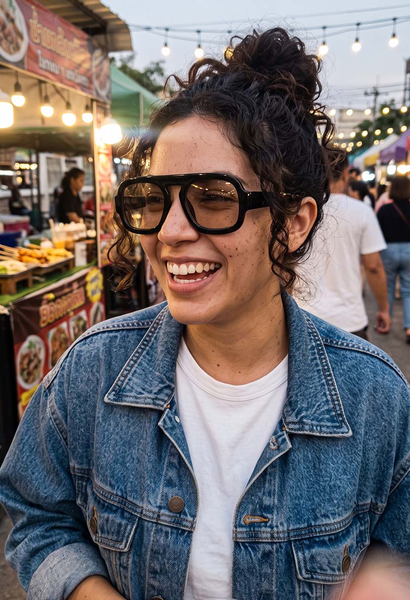 BOHEMIA Black/Brown sunglasses #color_black-brown