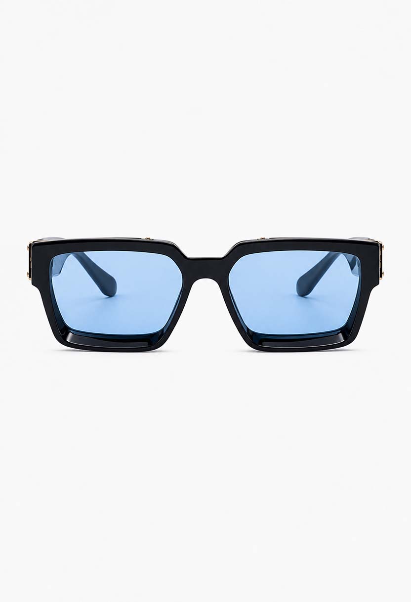 EDEN Black/Blue sunglasses #color_black-blue