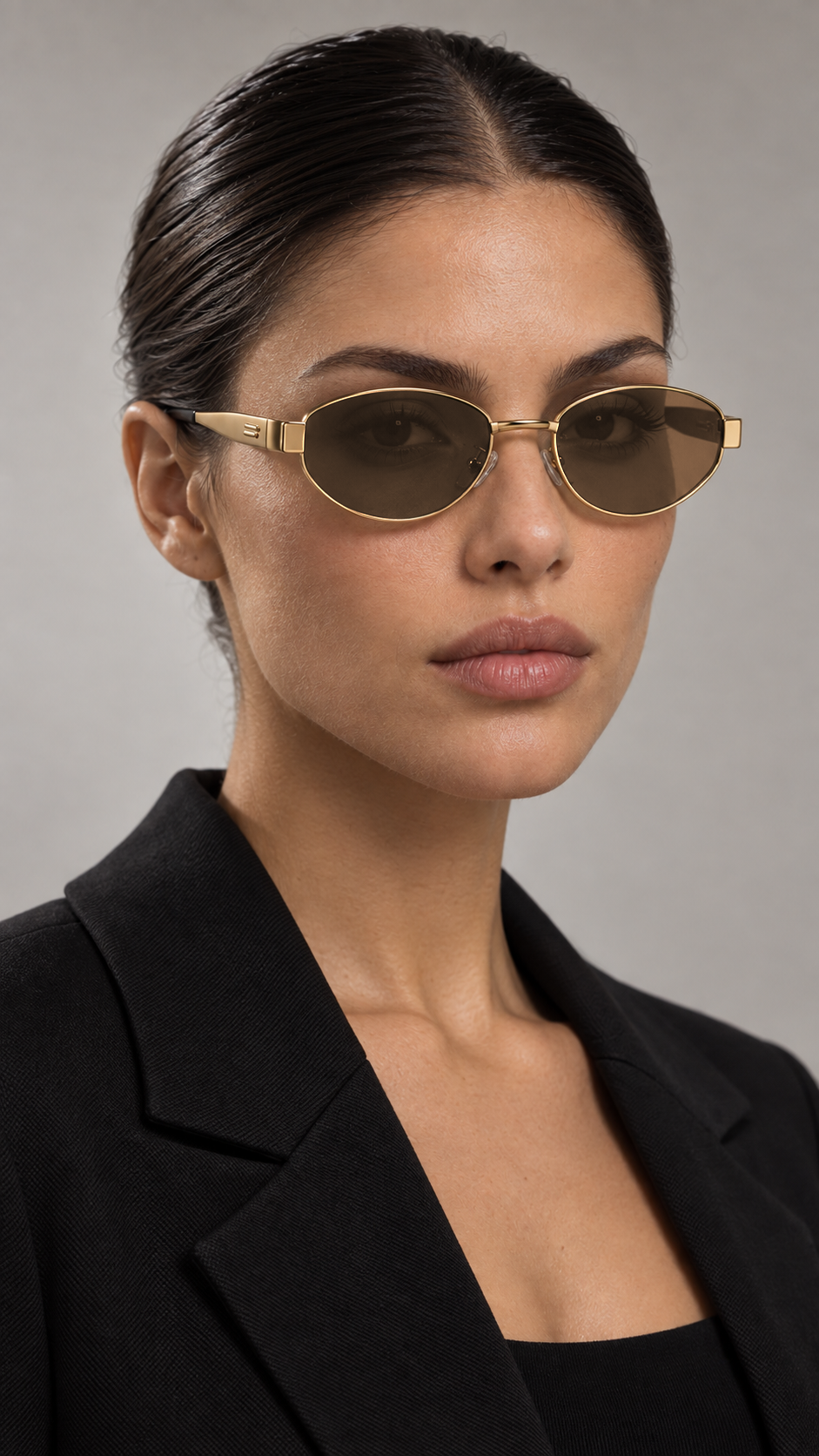 ALLY Brown sunglasses #color_brown