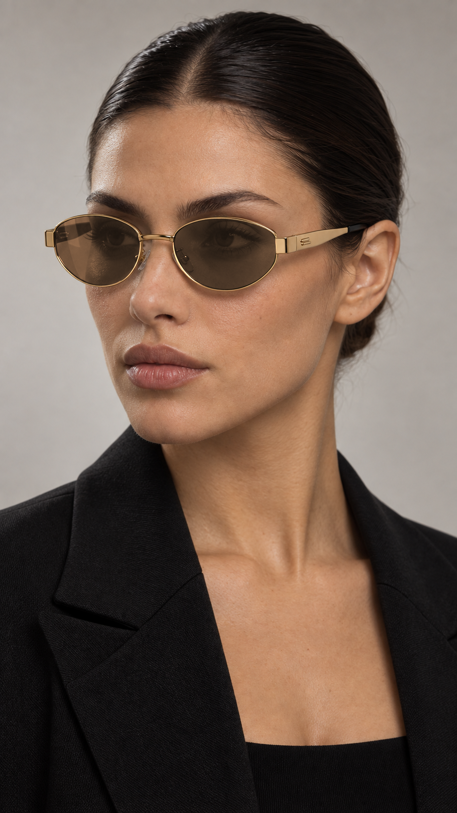 ALLY Brown sunglasses #color_brown