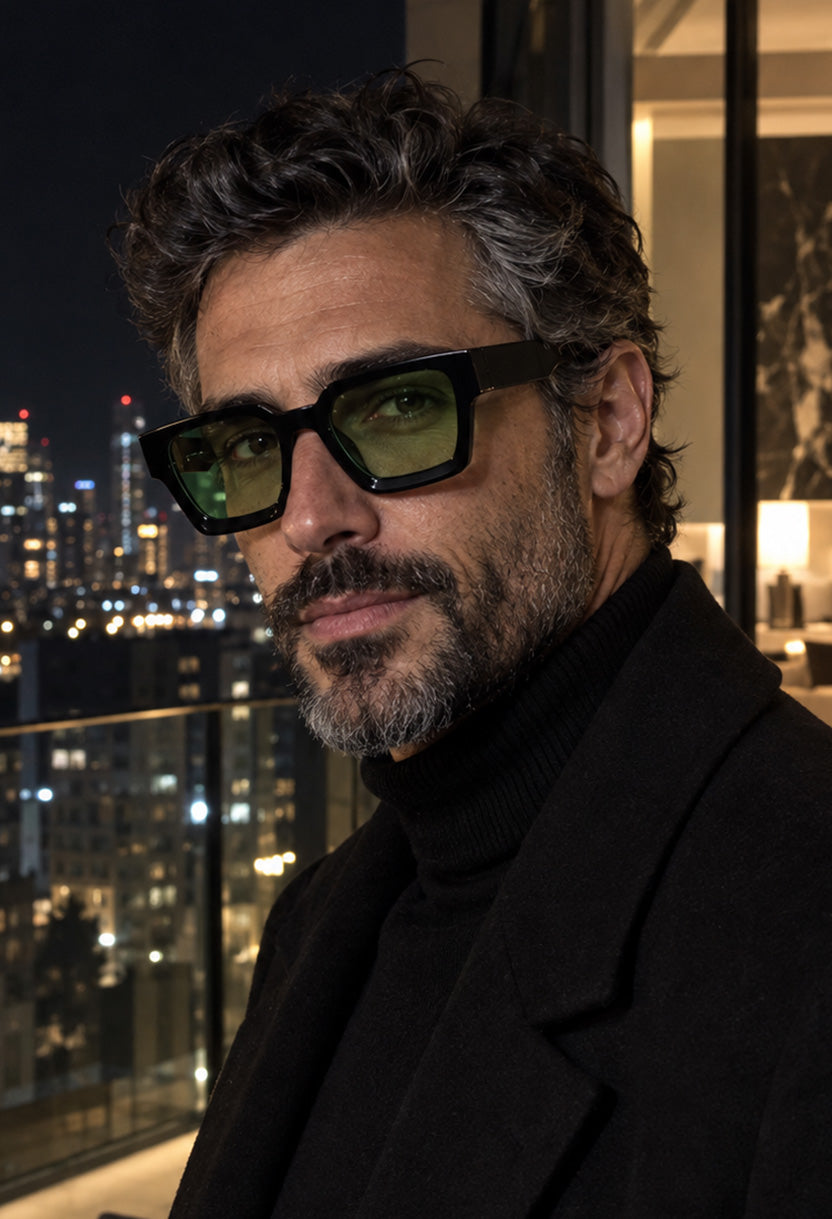 PRIME V2 Black/Green sunglasses #color_black-green