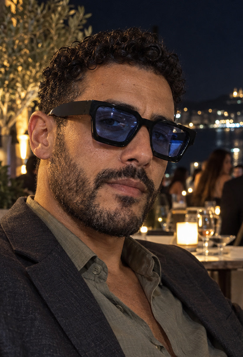 PRIME V2 Black/Blue sunglasses #color_black-blue