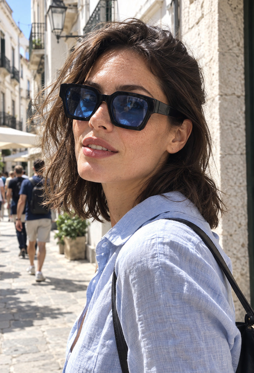 PRIME V2 Black/Blue sunglasses #color_black-blue