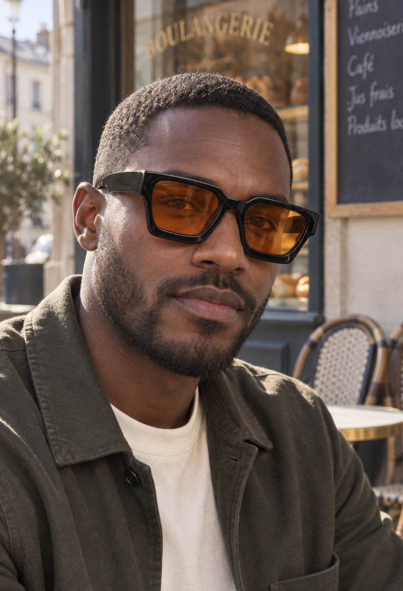 PRIME V2 Black/Orange sunglasses #color_black-orange
