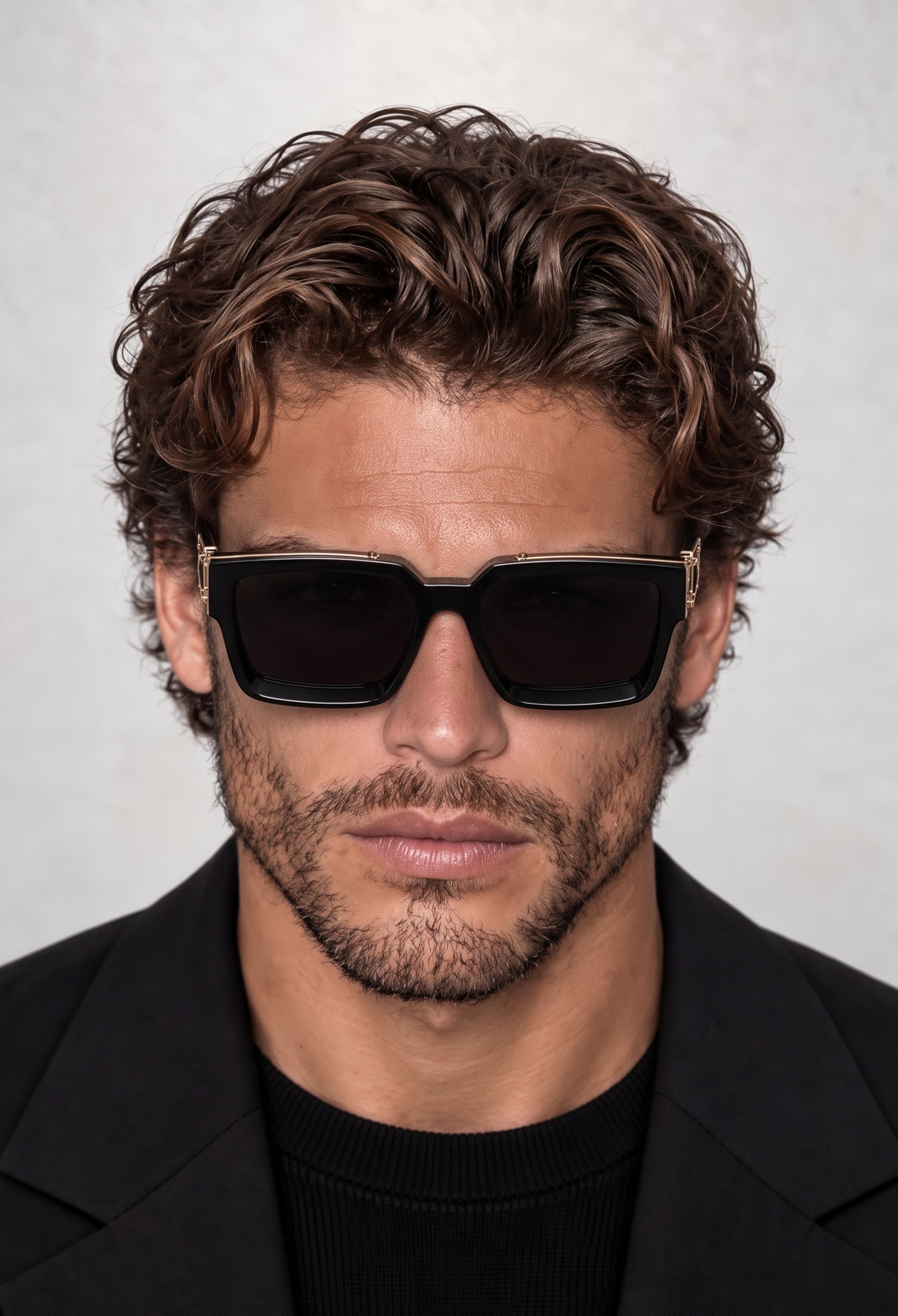 EDEN Black/Gold sunglasses #color_black-gold