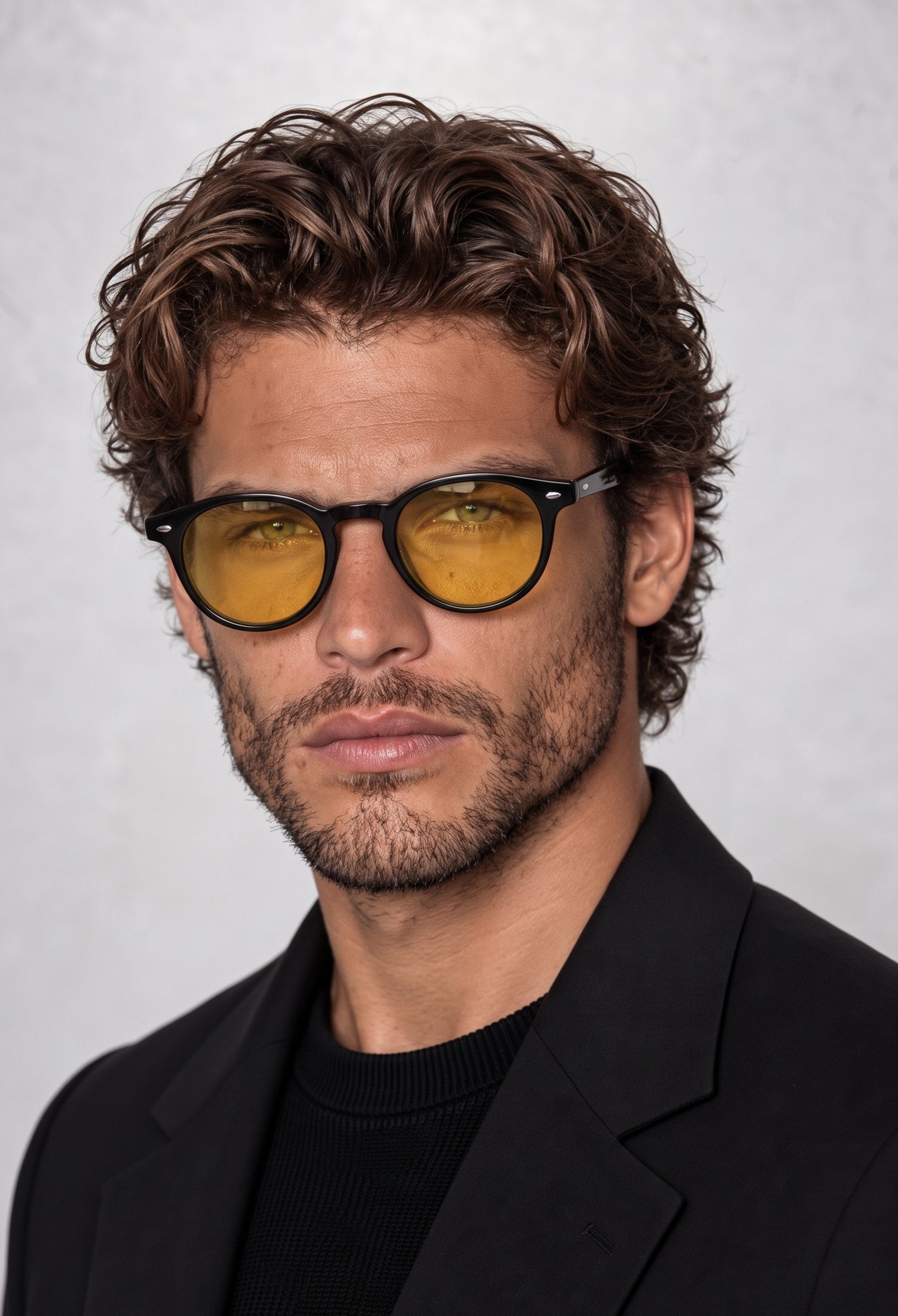SOLNA Yellow sunglasses #color_yellow